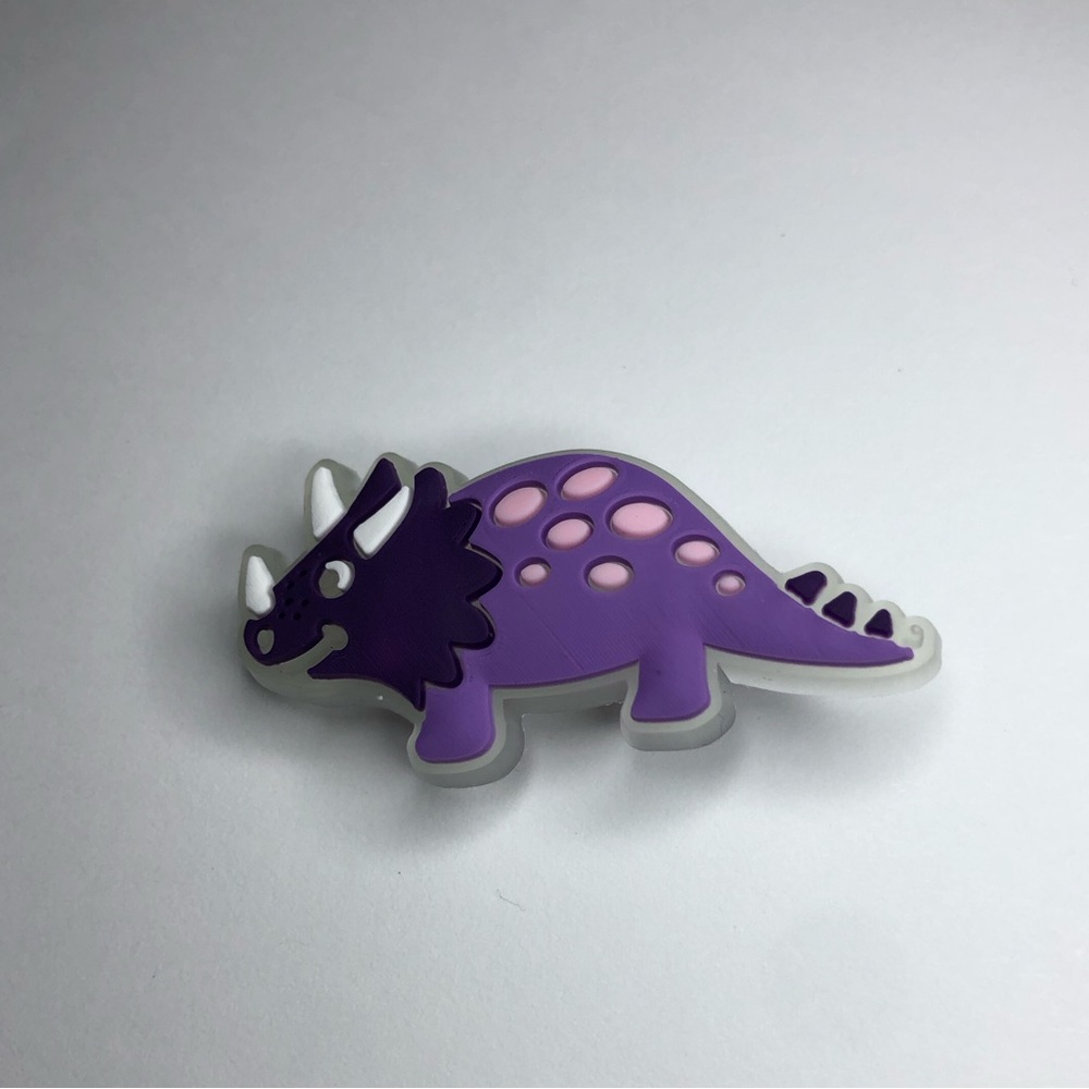 10/$13 Luminous Dinosaur Shoes Charm Jibbitz